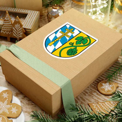 Wappen Landkreis Pfaffenhofen an der Ilm (Germany) (Coat of Arms) STICKER Vinyl Kiss-Cut Decal - The Sticker Space