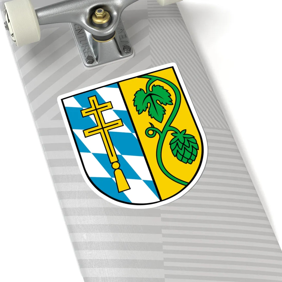 Wappen Landkreis Pfaffenhofen an der Ilm (Germany) (Coat of Arms) STICKER Vinyl Kiss-Cut Decal - The Sticker Space