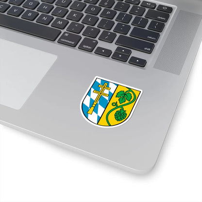 Wappen Landkreis Pfaffenhofen an der Ilm (Germany) (Coat of Arms) STICKER Vinyl Kiss-Cut Decal - The Sticker Space