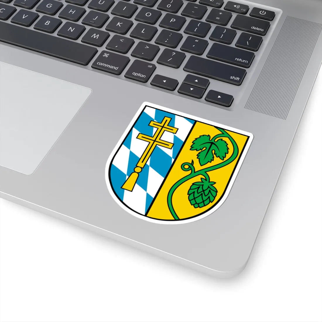 Wappen Landkreis Pfaffenhofen an der Ilm (Germany) (Coat of Arms) STICKER Vinyl Kiss-Cut Decal - The Sticker Space