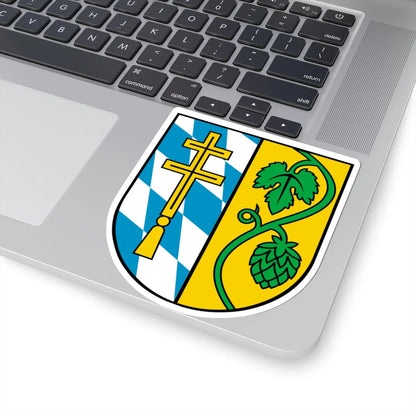 Wappen Landkreis Pfaffenhofen an der Ilm (Germany) (Coat of Arms) STICKER Vinyl Kiss-Cut Decal - The Sticker Space
