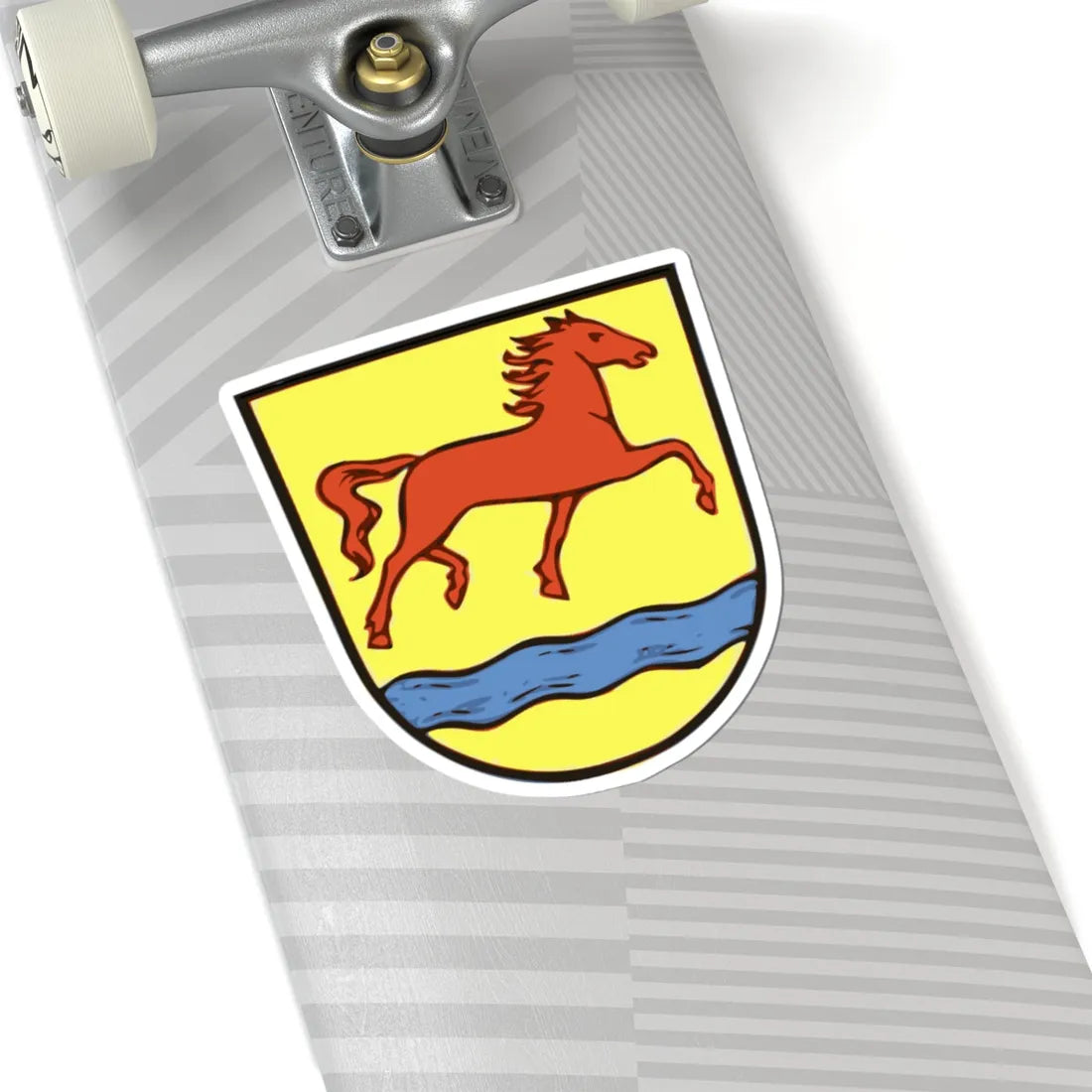 Wappen Landkreis Pfarrkirchen (Germany) (Coat of Arms) STICKER Vinyl Kiss-Cut Decal - The Sticker Space