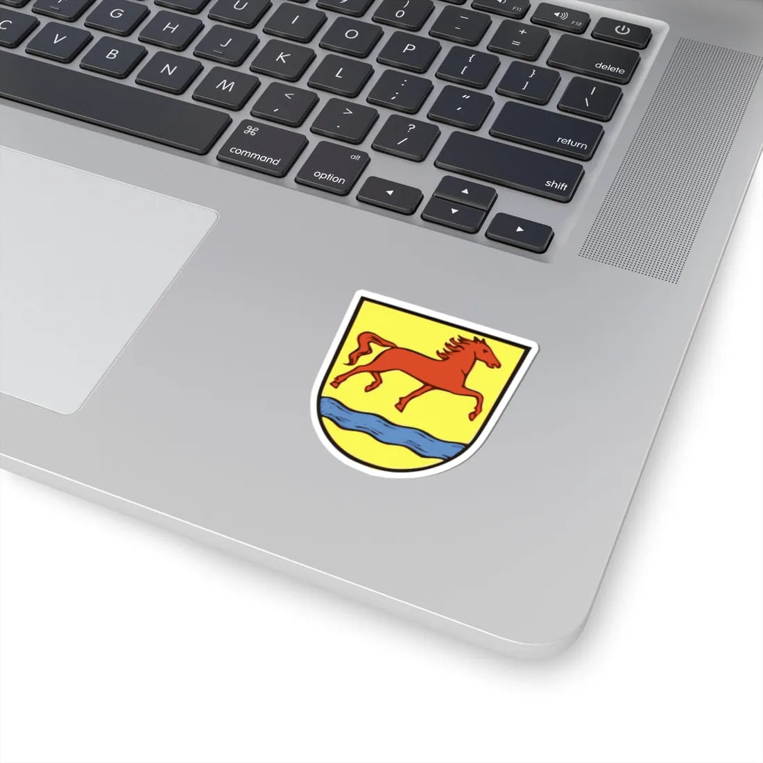 Wappen Landkreis Pfarrkirchen (Germany) (Coat of Arms) STICKER Vinyl Kiss-Cut Decal - The Sticker Space