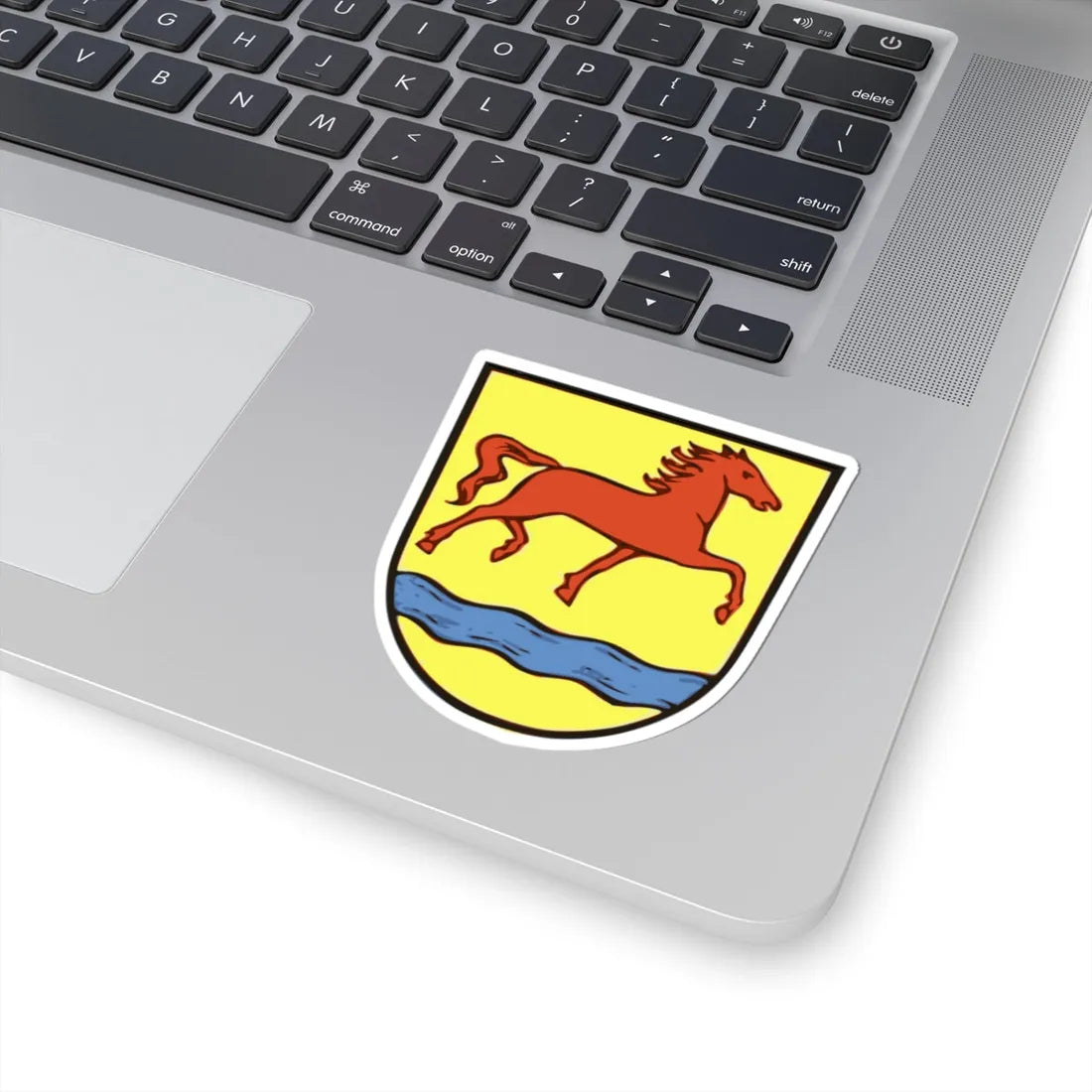 Wappen Landkreis Pfarrkirchen (Germany) (Coat of Arms) STICKER Vinyl Kiss-Cut Decal - The Sticker Space