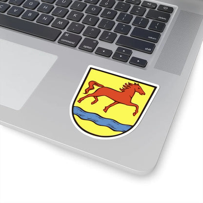 Wappen Landkreis Pfarrkirchen (Germany) (Coat of Arms) STICKER Vinyl Kiss-Cut Decal - The Sticker Space