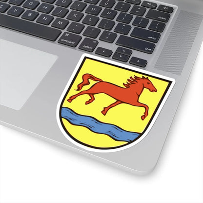 Wappen Landkreis Pfarrkirchen (Germany) (Coat of Arms) STICKER Vinyl Kiss-Cut Decal - The Sticker Space