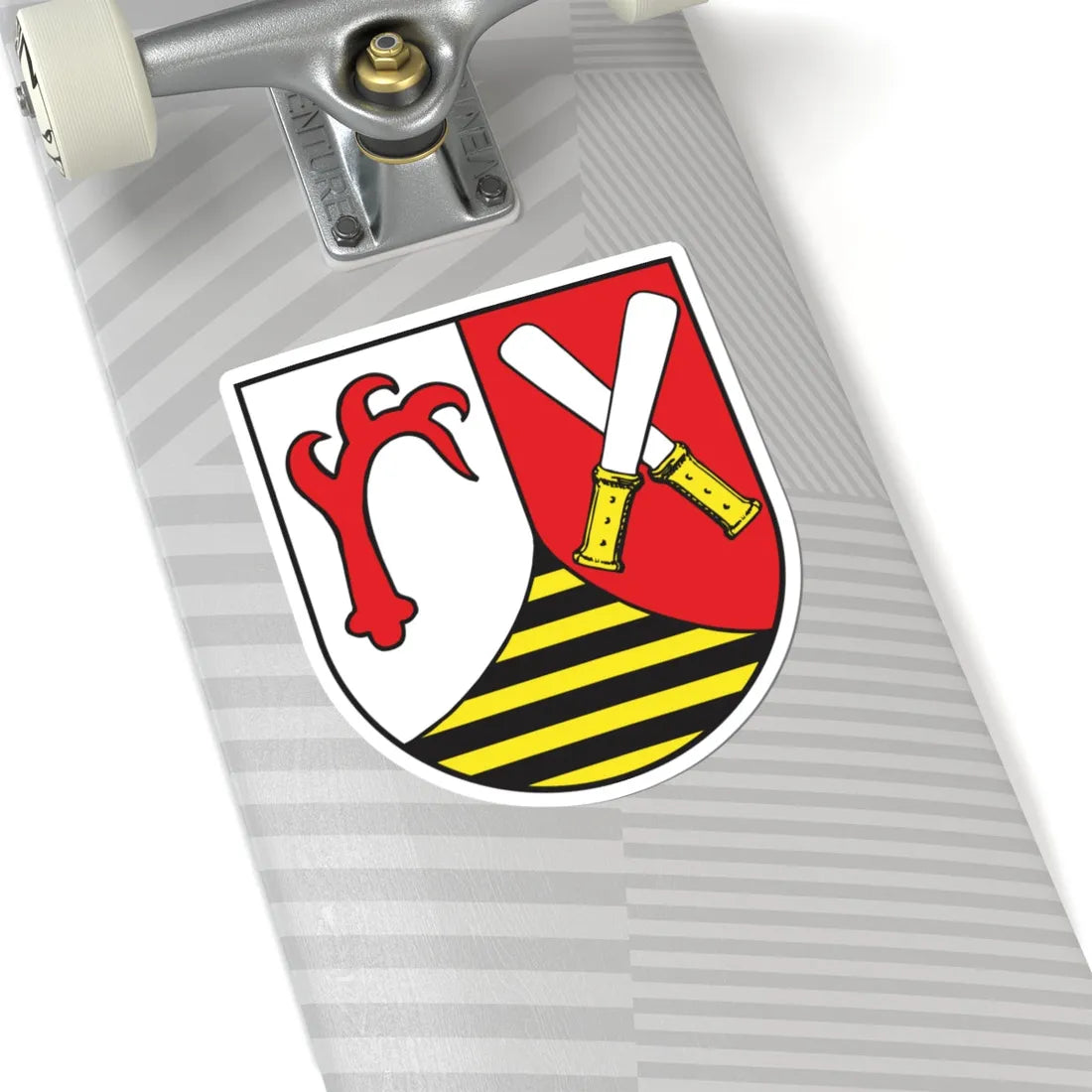Wappen Landkreis Quedlinburg (Germany) (Coat of Arms) STICKER Vinyl Kiss-Cut Decal - The Sticker Space