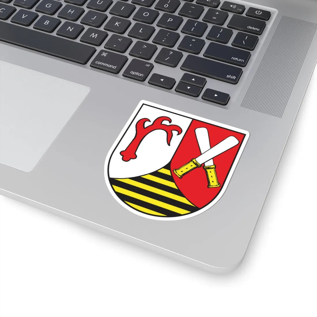 Wappen Landkreis Quedlinburg (Germany) (Coat of Arms) STICKER Vinyl Kiss-Cut Decal - The Sticker Space
