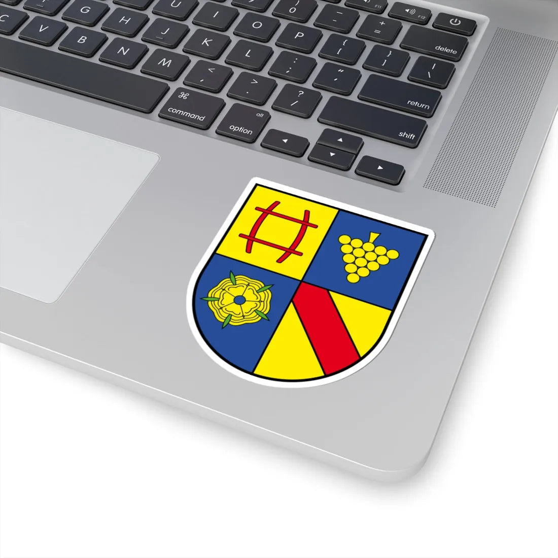 Wappen Landkreis Rastatt (Germany) (Coat of Arms) STICKER Vinyl Kiss-Cut Decal - The Sticker Space