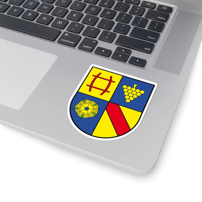 Wappen Landkreis Rastatt (Germany) (Coat of Arms) STICKER Vinyl Kiss-Cut Decal - The Sticker Space