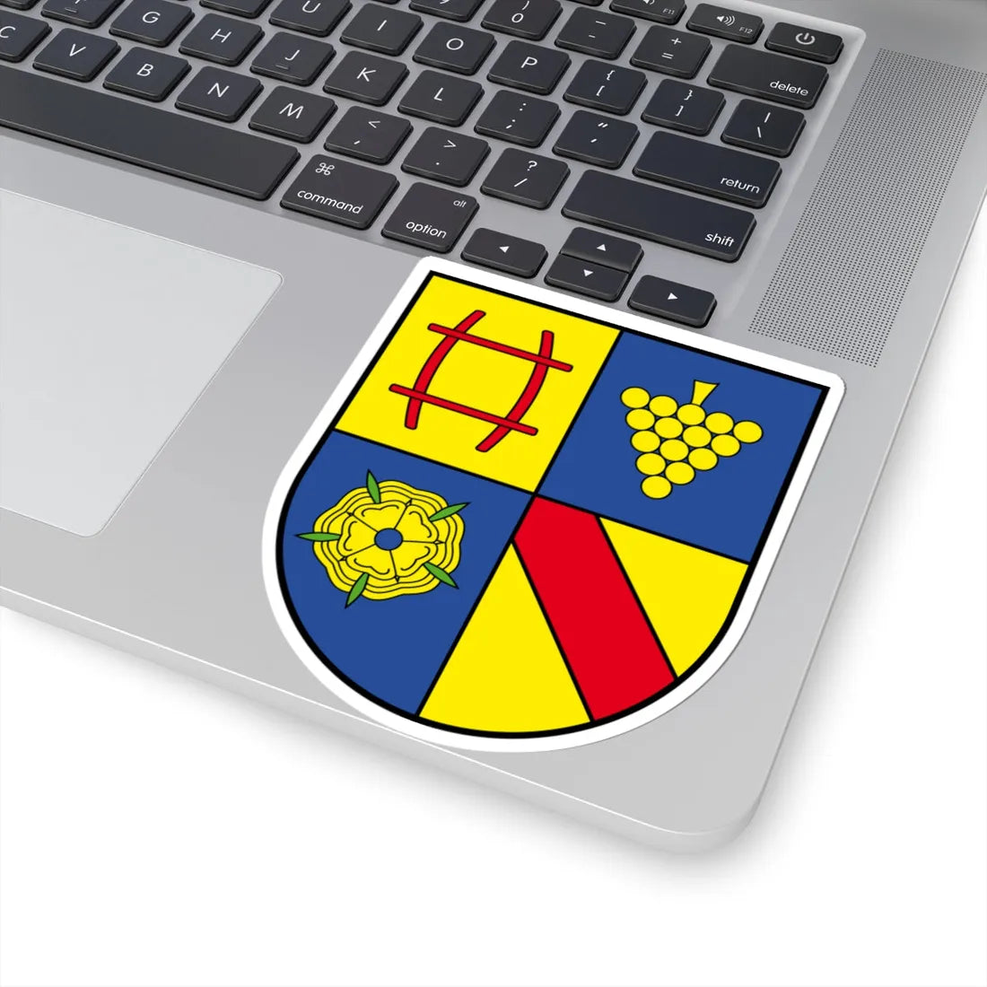 Wappen Landkreis Rastatt (Germany) (Coat of Arms) STICKER Vinyl Kiss-Cut Decal - The Sticker Space