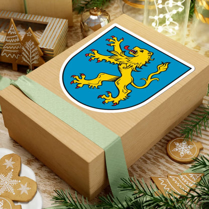 Wappen Landkreis Ravensburg (Germany) (Coat of Arms) STICKER Vinyl Kiss-Cut Decal - The Sticker Space