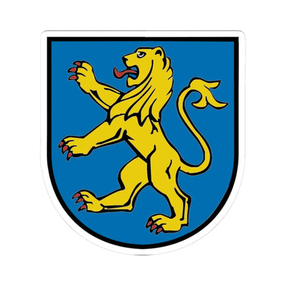 Wappen Landkreis Ravensburg2 (Germany) (Coat of Arms) STICKER Vinyl Kiss-Cut Decal 3 Inch White - The Sticker Space