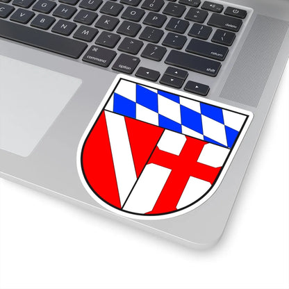 Wappen Landkreis Regensburg (Germany) (Coat of Arms) STICKER Vinyl Kiss-Cut Decal - The Sticker Space