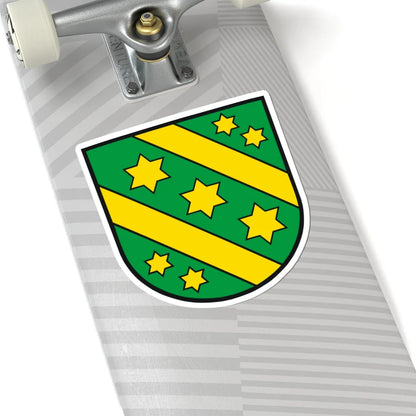 Wappen Landkreis Reutlingen (Germany) (Coat of Arms) STICKER Vinyl Kiss-Cut Decal - The Sticker Space