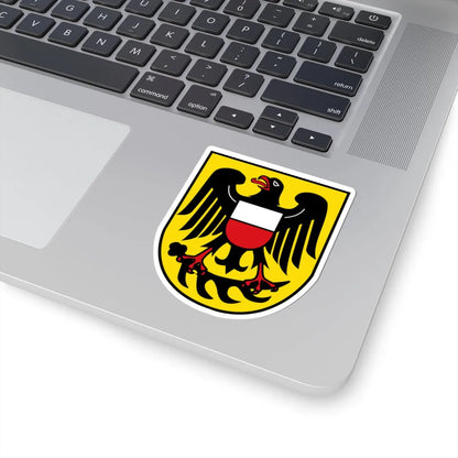Wappen Landkreis Rottweil (Germany) (Coat of Arms) STICKER Vinyl Kiss-Cut Decal - The Sticker Space