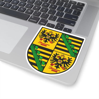 Wappen Landkreis Saalfeld-Rudolstadt (Germany) (Coat of Arms) STICKER Vinyl Kiss-Cut Decal - The Sticker Space