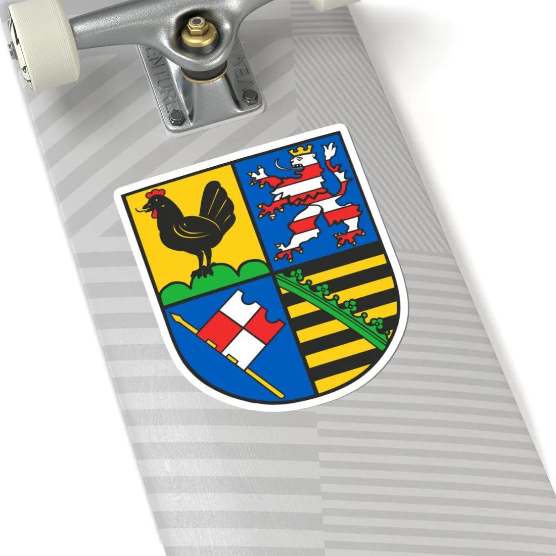 Wappen Landkreis Schmalkalden-Meiningen (Germany) (Coat of Arms) STICKER Vinyl Kiss-Cut Decal - The Sticker Space