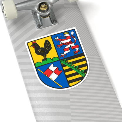 Wappen Landkreis Schmalkalden-Meiningen (Germany) (Coat of Arms) STICKER Vinyl Kiss-Cut Decal - The Sticker Space