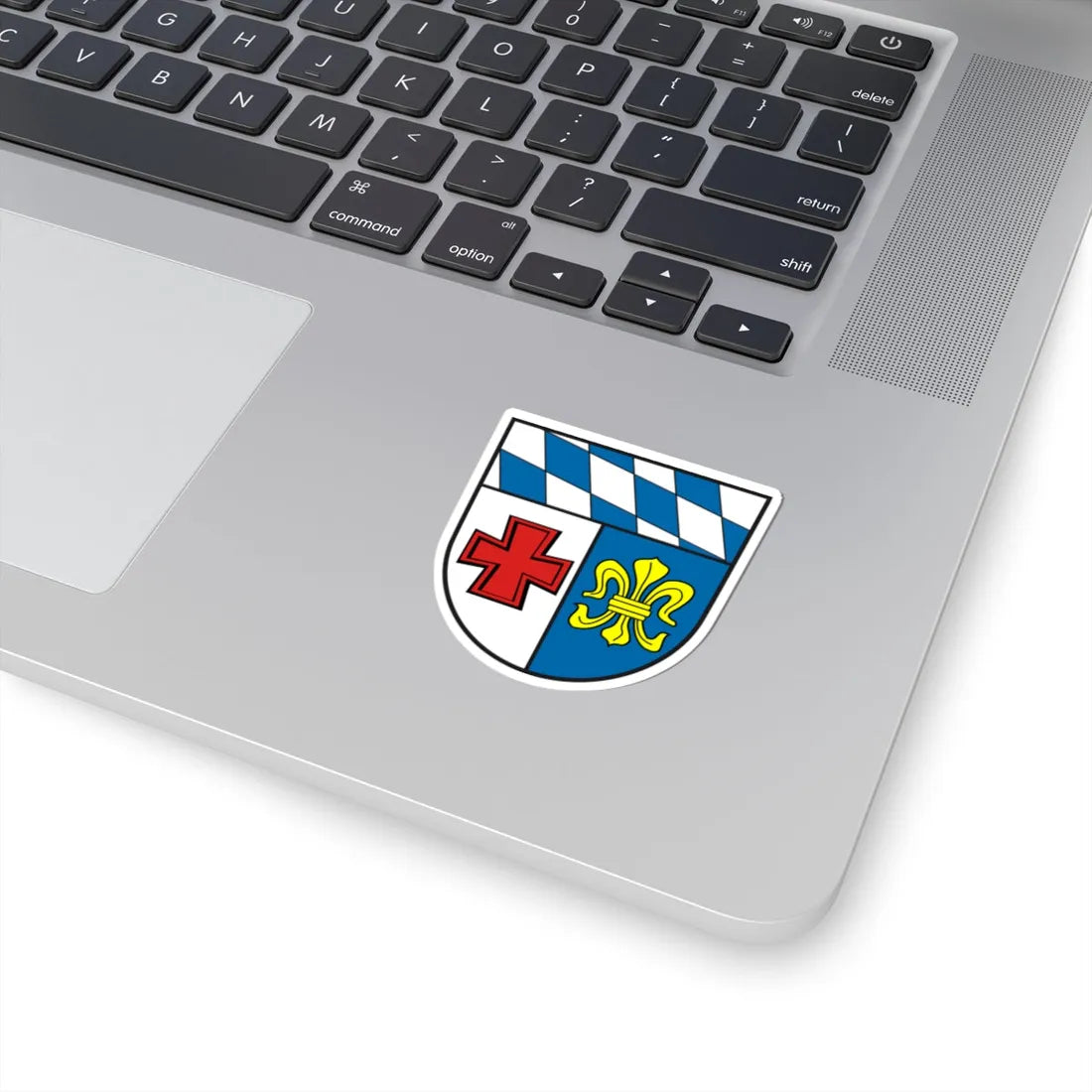 Wappen Landkreis Schwabmünchen (Germany) (Coat of Arms) STICKER Vinyl Kiss-Cut Decal - The Sticker Space