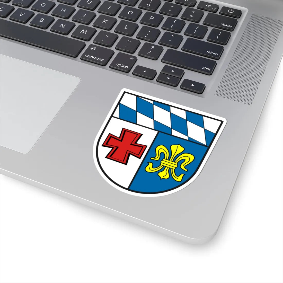 Wappen Landkreis Schwabmünchen (Germany) (Coat of Arms) STICKER Vinyl Kiss-Cut Decal - The Sticker Space