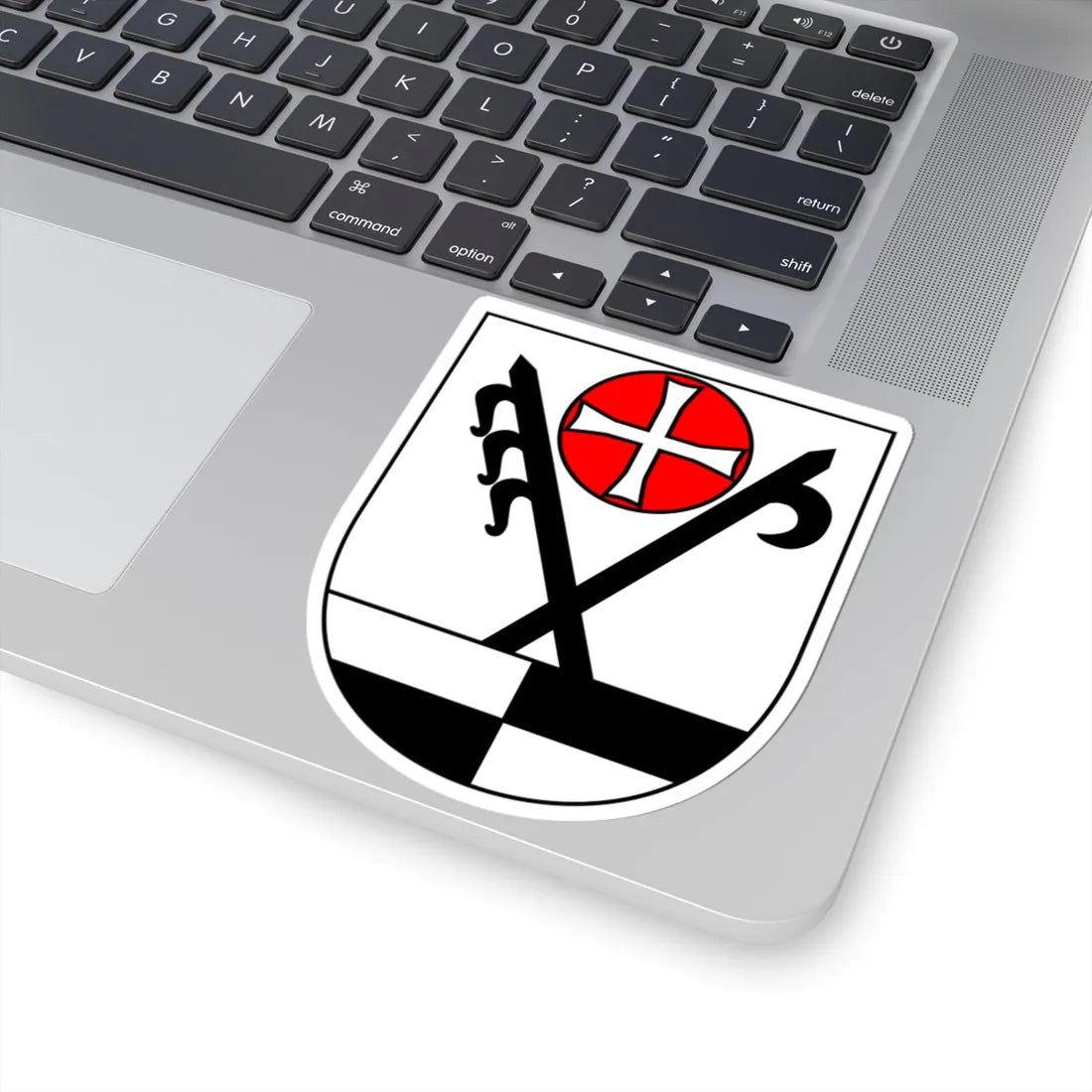 Wappen Landkreis Schwaebisch Hall (Germany) (Coat of Arms) STICKER Vinyl Kiss-Cut Decal - The Sticker Space