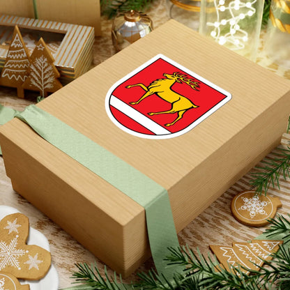 Wappen Landkreis Sigmaringen (Germany) (Coat of Arms) STICKER Vinyl Kiss-Cut Decal - The Sticker Space