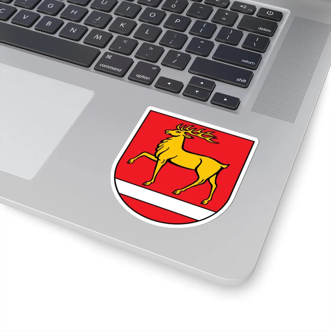 Wappen Landkreis Sigmaringen (Germany) (Coat of Arms) STICKER Vinyl Kiss-Cut Decal - The Sticker Space