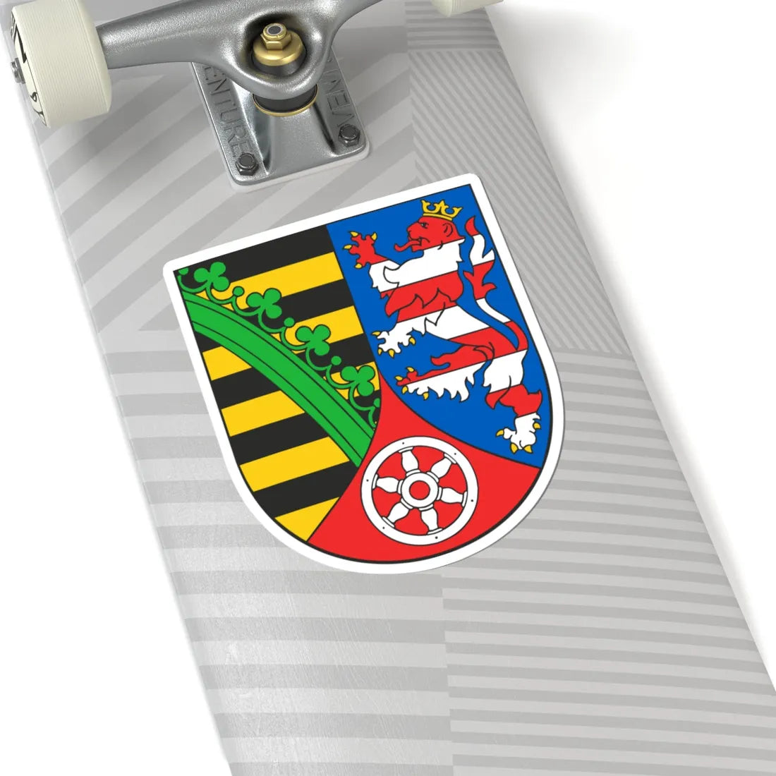 Wappen Landkreis Sömmerda (Germany) (Coat of Arms) STICKER Vinyl Kiss-Cut Decal - The Sticker Space