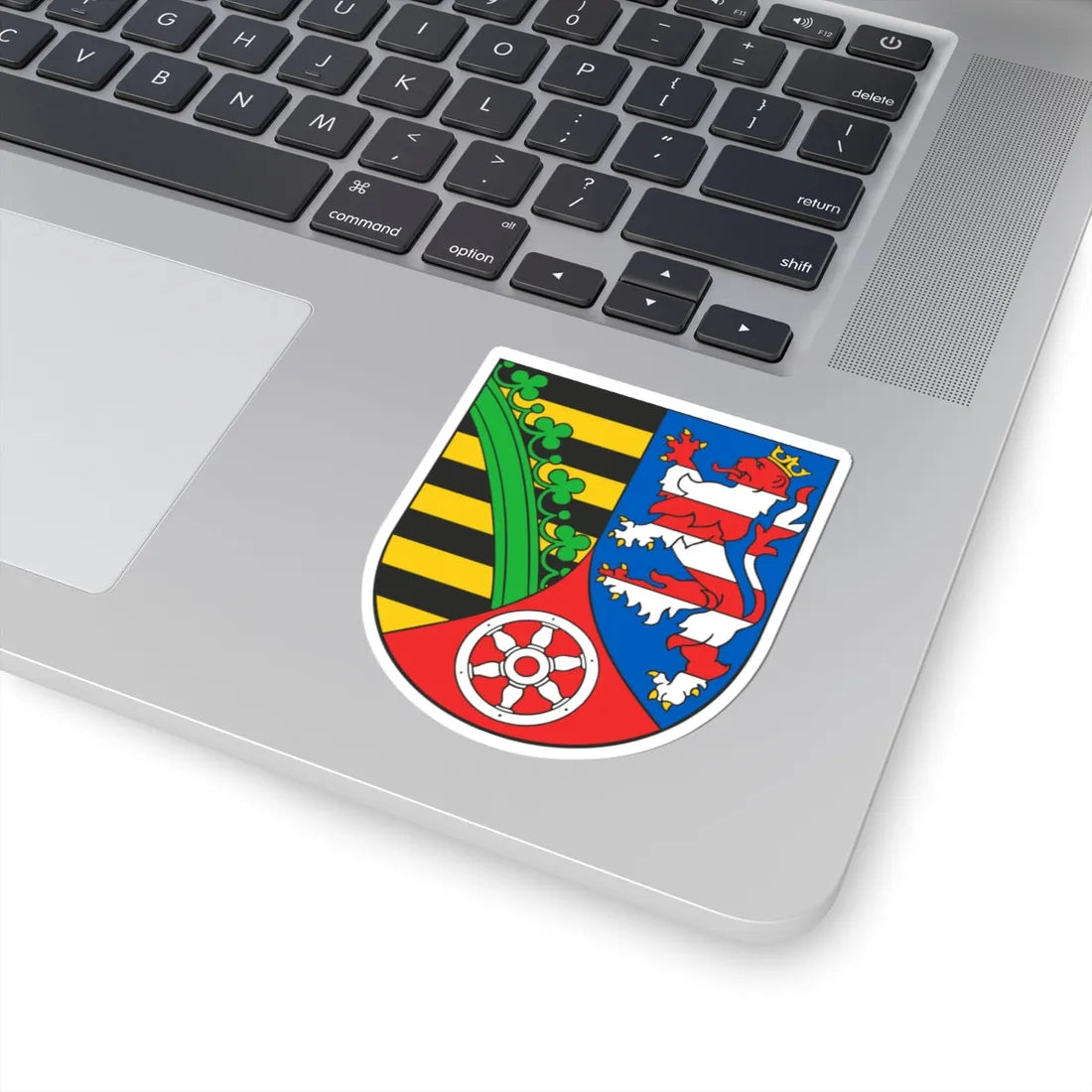 Wappen Landkreis Sömmerda (Germany) (Coat of Arms) STICKER Vinyl Kiss-Cut Decal - The Sticker Space