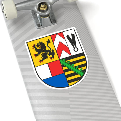 Wappen Landkreis Sonneberg (Germany) (Coat of Arms) STICKER Vinyl Kiss-Cut Decal - The Sticker Space