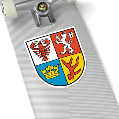 Wappen Landkreis Spree-Neisse (Germany) (Coat of Arms) STICKER Vinyl Kiss-Cut Decal - The Sticker Space