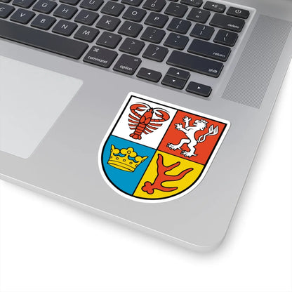 Wappen Landkreis Spree-Neisse (Germany) (Coat of Arms) STICKER Vinyl Kiss-Cut Decal - The Sticker Space