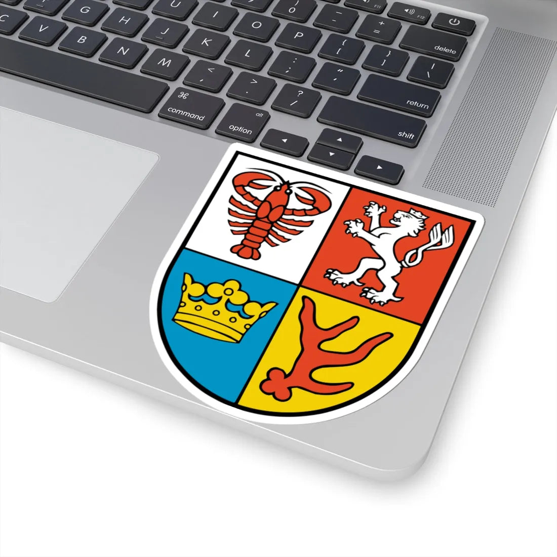 Wappen Landkreis Spree-Neisse (Germany) (Coat of Arms) STICKER Vinyl Kiss-Cut Decal - The Sticker Space