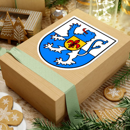 Wappen Landkreis St Wendel (Germany) (Coat of Arms) STICKER Vinyl Kiss-Cut Decal - The Sticker Space