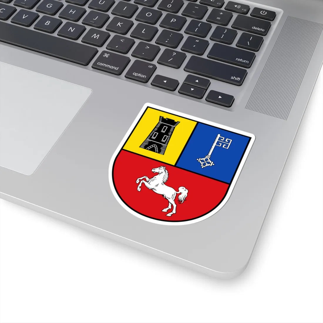 Wappen Landkreis Stade (Germany) (Coat of Arms) STICKER Vinyl Kiss-Cut Decal - The Sticker Space