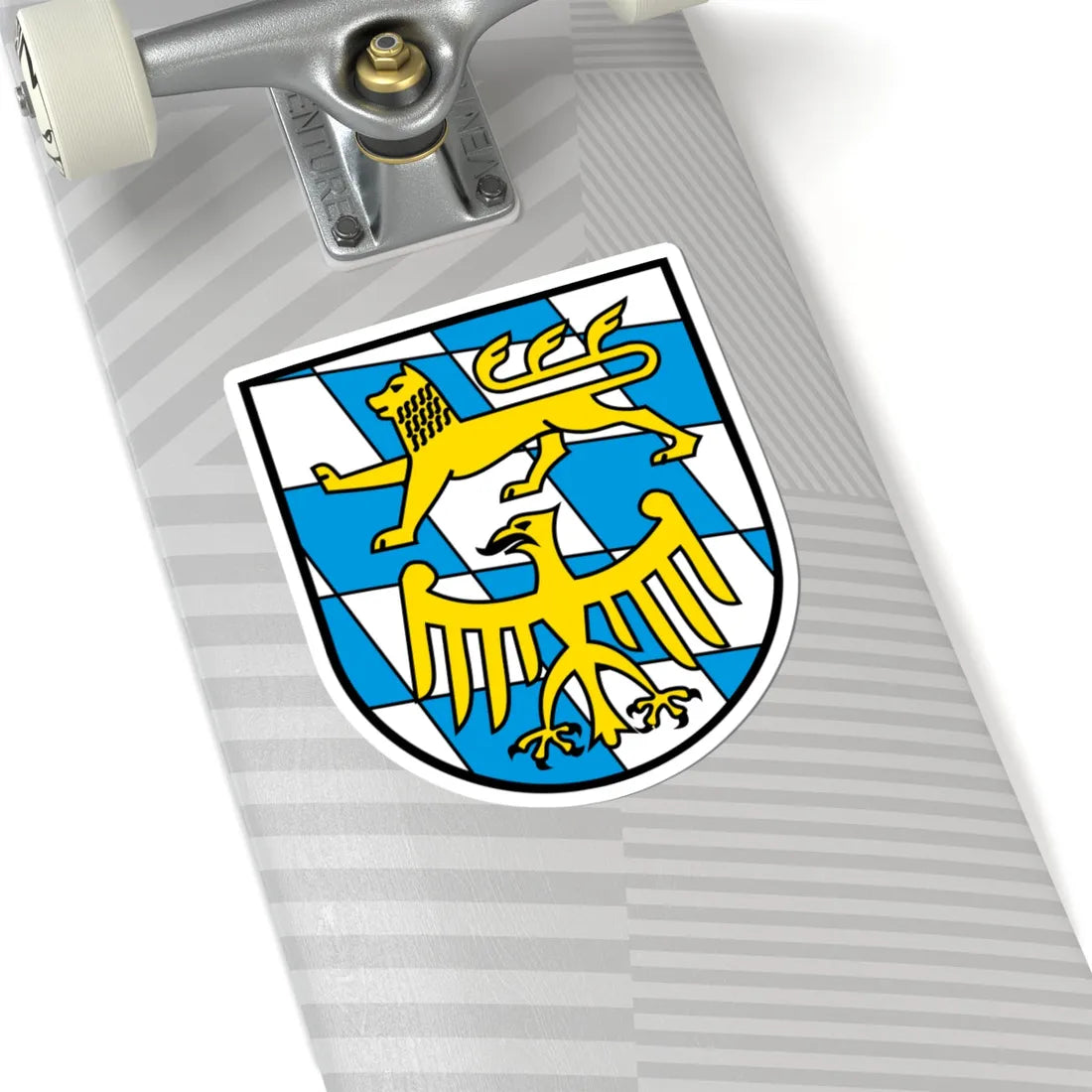 Wappen Landkreis Starnberg (Germany) (Coat of Arms) STICKER Vinyl Kiss-Cut Decal - The Sticker Space