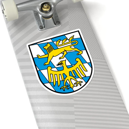 Wappen Landkreis Starnberg (Germany) (Coat of Arms) STICKER Vinyl Kiss-Cut Decal - The Sticker Space