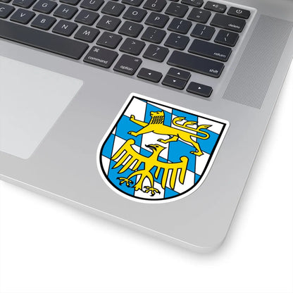 Wappen Landkreis Starnberg (Germany) (Coat of Arms) STICKER Vinyl Kiss-Cut Decal - The Sticker Space