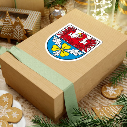 Wappen Landkreis Stendal bis 1994 (Germany) (Coat of Arms) STICKER Vinyl Kiss-Cut Decal - The Sticker Space