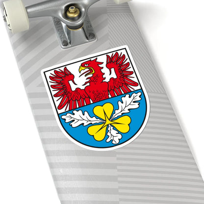Wappen Landkreis Stendal bis 1994 (Germany) (Coat of Arms) STICKER Vinyl Kiss-Cut Decal - The Sticker Space