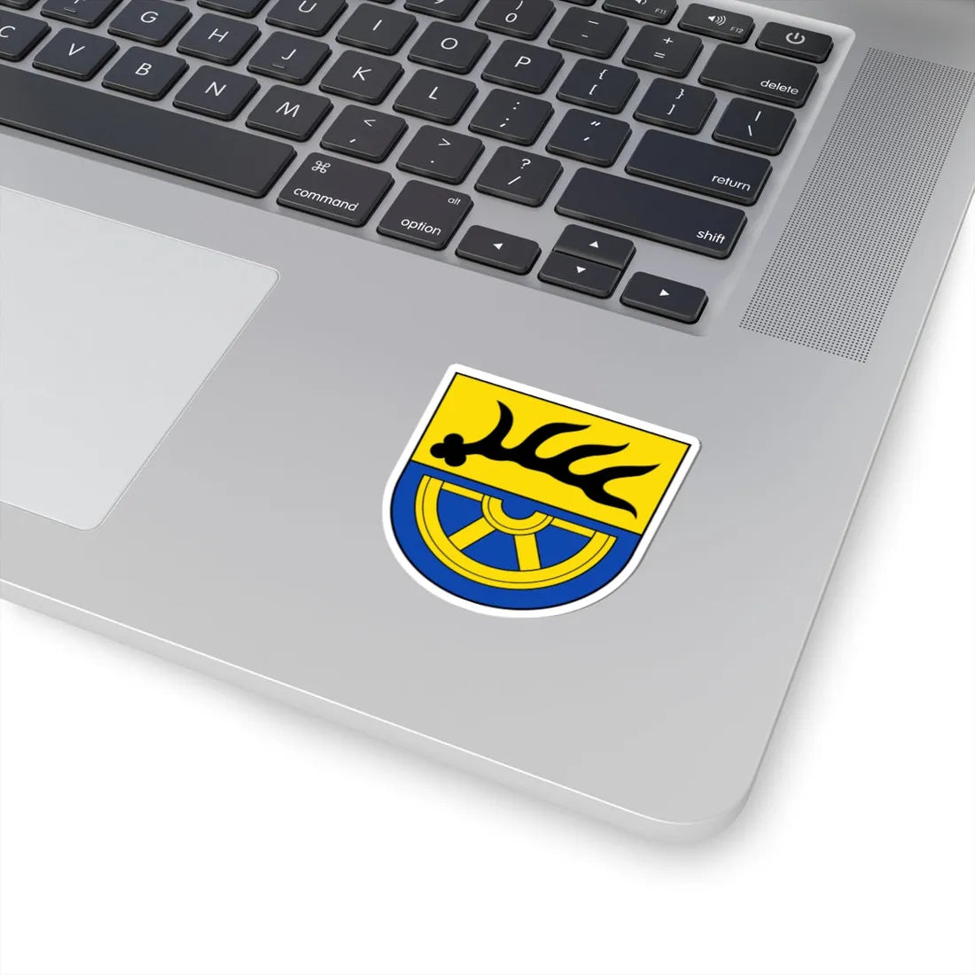 Wappen Landkreis Tuttlingen (Germany) (Coat of Arms) STICKER Vinyl Kiss-Cut Decal - The Sticker Space