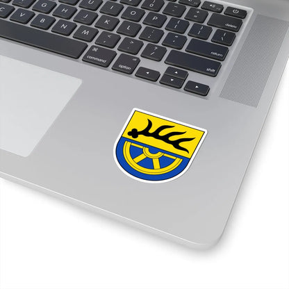 Wappen Landkreis Tuttlingen (Germany) (Coat of Arms) STICKER Vinyl Kiss-Cut Decal - The Sticker Space