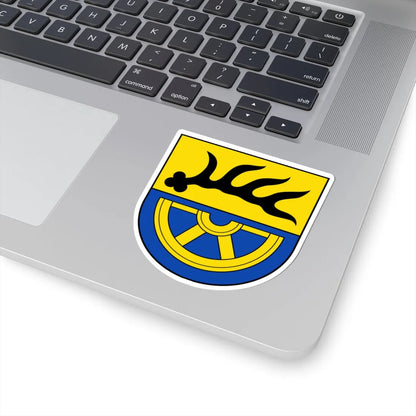 Wappen Landkreis Tuttlingen (Germany) (Coat of Arms) STICKER Vinyl Kiss-Cut Decal - The Sticker Space