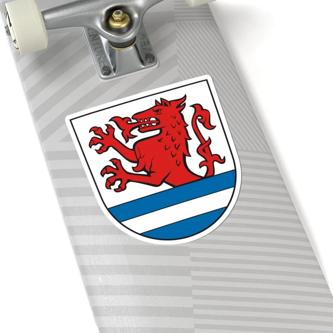 Wappen Landkreis Vilsbiburg (Germany) (Coat of Arms) STICKER Vinyl Kiss-Cut Decal - The Sticker Space