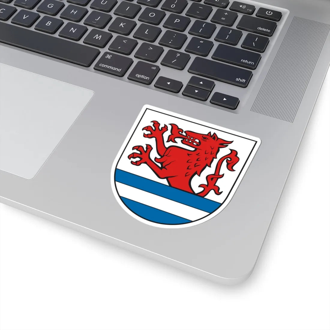 Wappen Landkreis Vilsbiburg (Germany) (Coat of Arms) STICKER Vinyl Kiss-Cut Decal - The Sticker Space