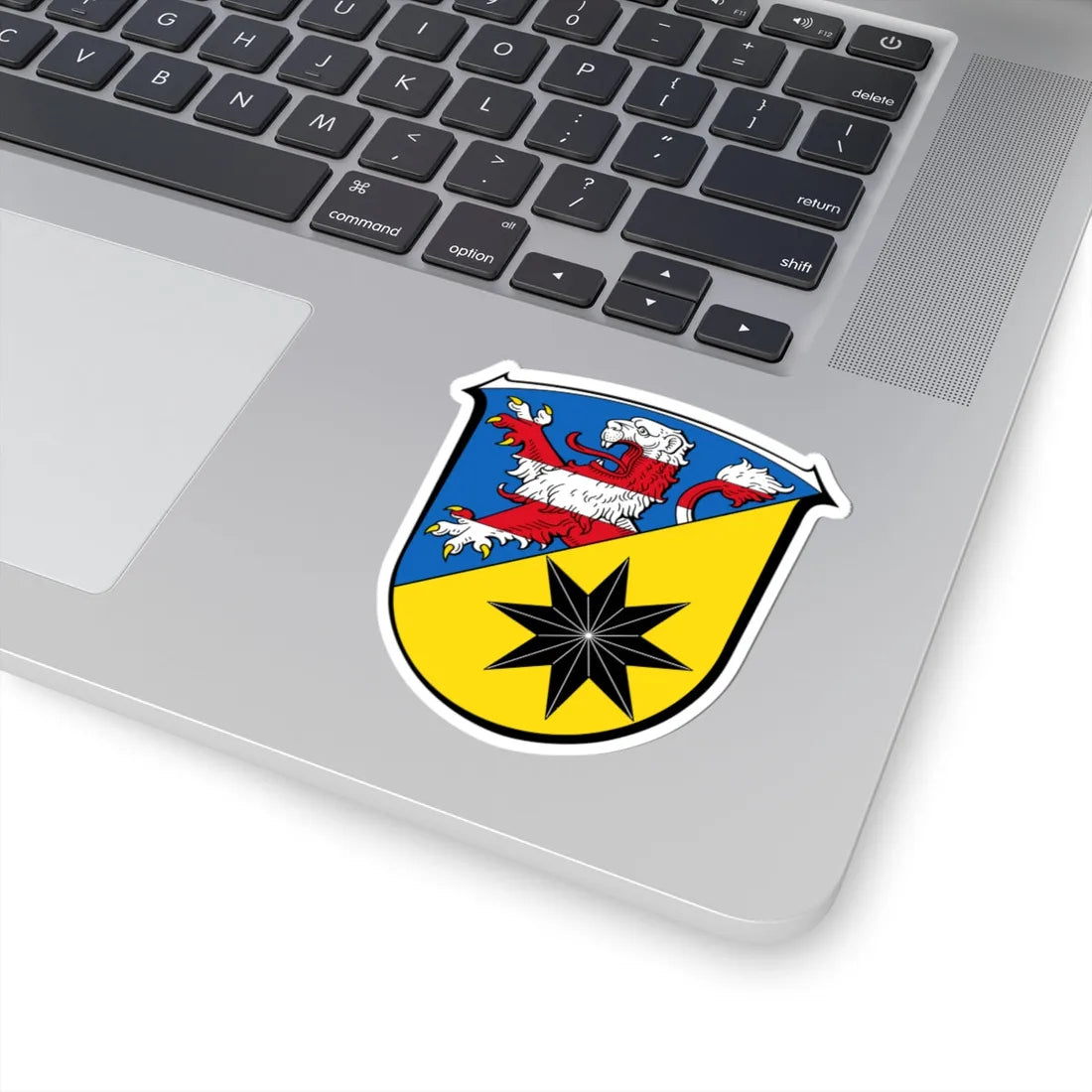 Wappen Landkreis Waldeck-Frankenberg (Germany) (Coat of Arms) STICKER Vinyl Kiss-Cut Decal - The Sticker Space