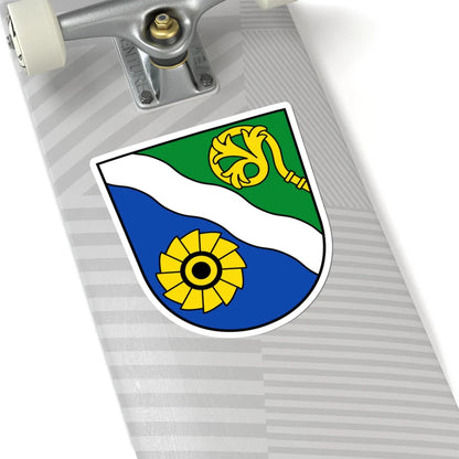 Wappen Landkreis Waldshut (Germany) (Coat of Arms) STICKER Vinyl Kiss-Cut Decal - The Sticker Space