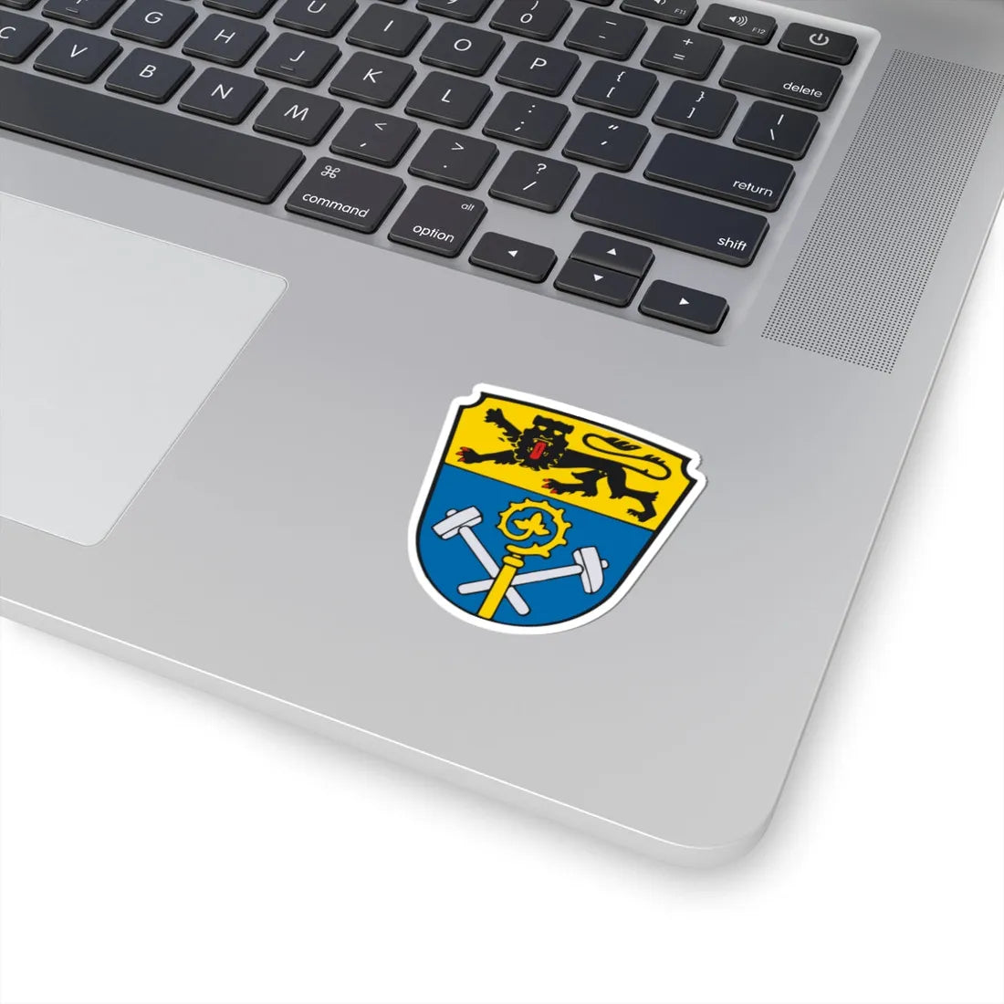Wappen Landkreis Weilheim-Schongau (Germany) (Coat of Arms) STICKER Vinyl Kiss-Cut Decal - The Sticker Space
