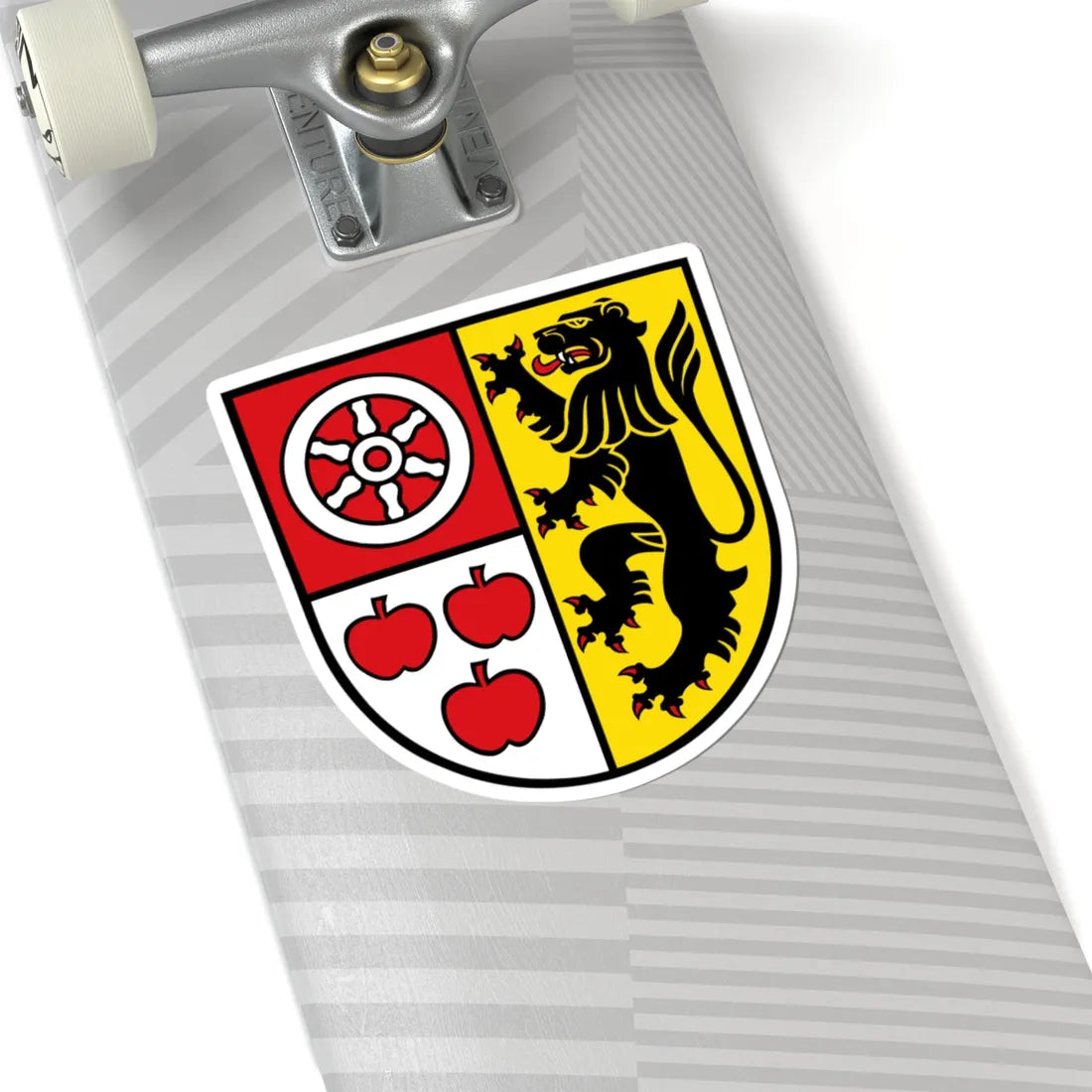 Wappen Landkreis Weimarer Land (Germany) (Coat of Arms) STICKER Vinyl Kiss-Cut Decal - The Sticker Space